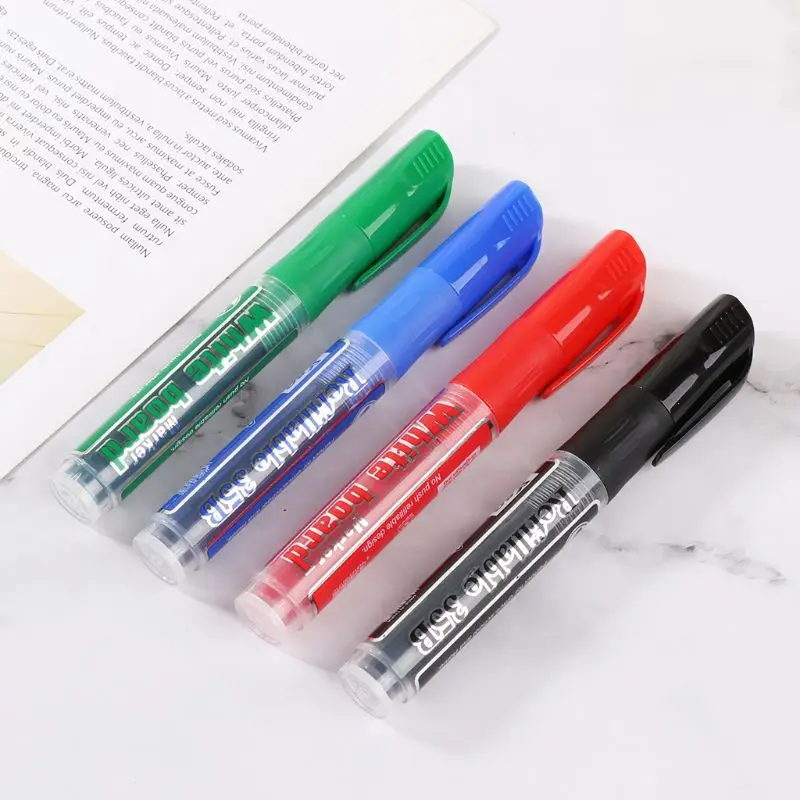 Erasable Whiteboard Marker Pen Dry-Erase Sign Ink Refillable Office School Supplies Student Gift
Erasable Whiteboard Marker Pen Dry-Erase Sign Ink Refillable Office School Supplies Student Gift