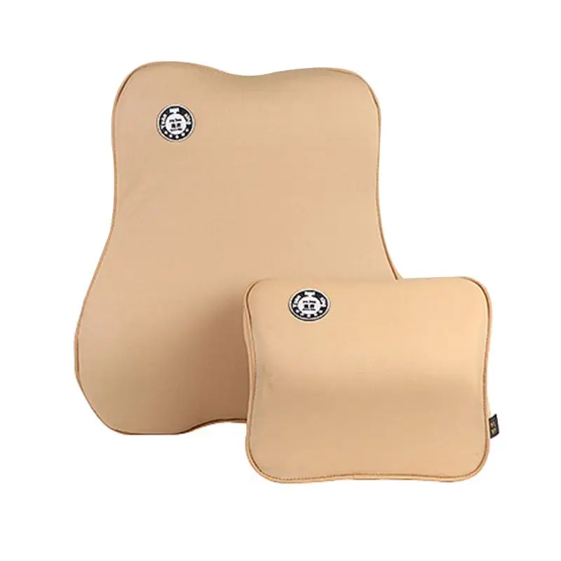 2pcs Auto Cushion Set Car Lumbar Cushion Neck Seat Support Back and Neck 
2pcs Auto Cushion Set Car Lumbar Cushion Neck Seat Support Back and Neck