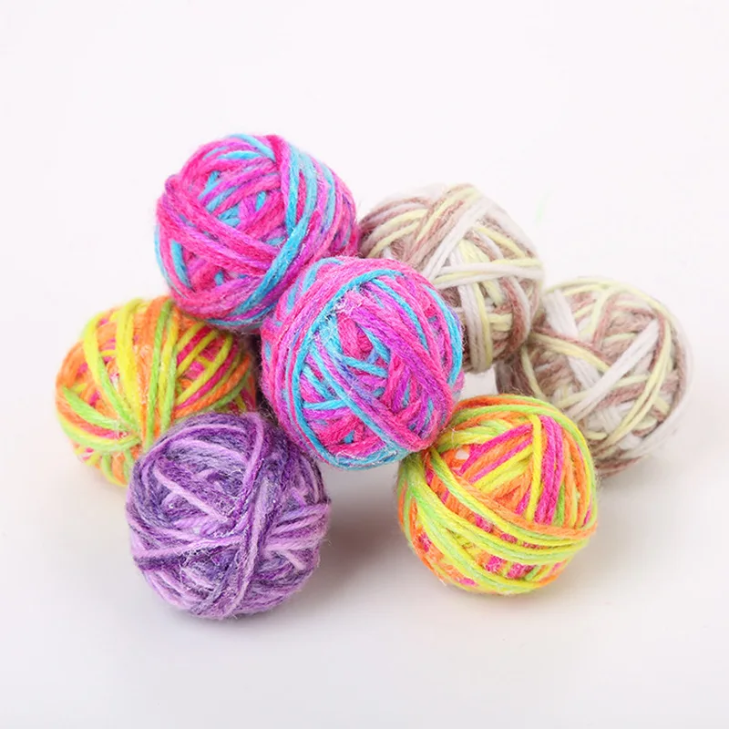 1pcs Cat Toy Ball High-quality Wool Funny Interactive Cat Pet Toys Kittens Scratch Ball Toys For Solving Boredom Pet Cat Toys
1pcs Cat Toy Ball High-quality Wool Funny Interactive Cat Pet Toys Kittens Scratch Ball Toys For Solving Boredom Pet Cat Toys