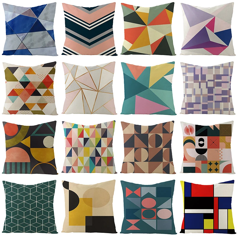 Nordic style decorative throw pillow cover case geometric square cotton linen seat cushion cover for sofa home decor funda cojin
Nordic style decorative throw pillow cover case geometric square cotton linen seat cushion cover for sofa home decor funda cojin