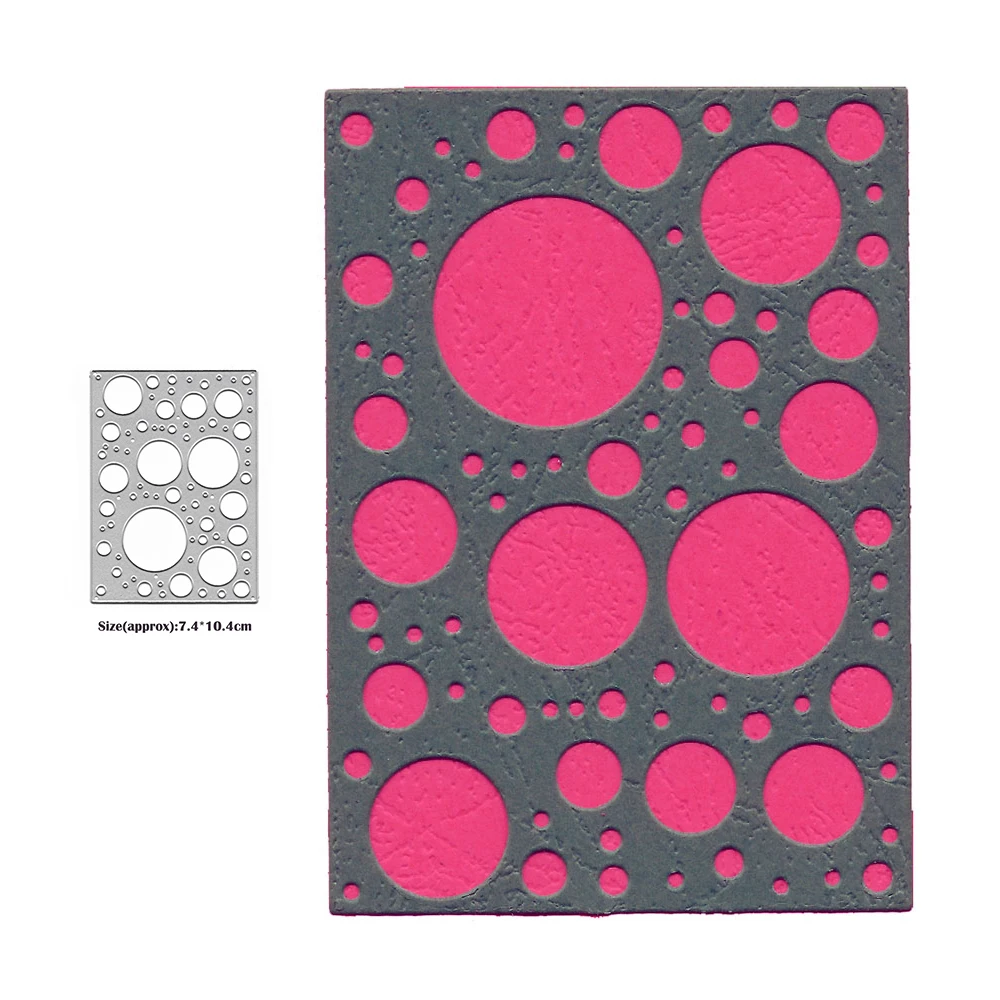 Bubbles Scrapbooking Cutting Dies New Rectangle Stencil For DIY Scrapbook Album Card Making Decor Embossing Folder Metal Die Cut
Bubbles Scrapbooking Cutting Dies New Rectangle Stencil For DIY Scrapbook Album Card Making Decor Embossing Folder Metal Die Cut