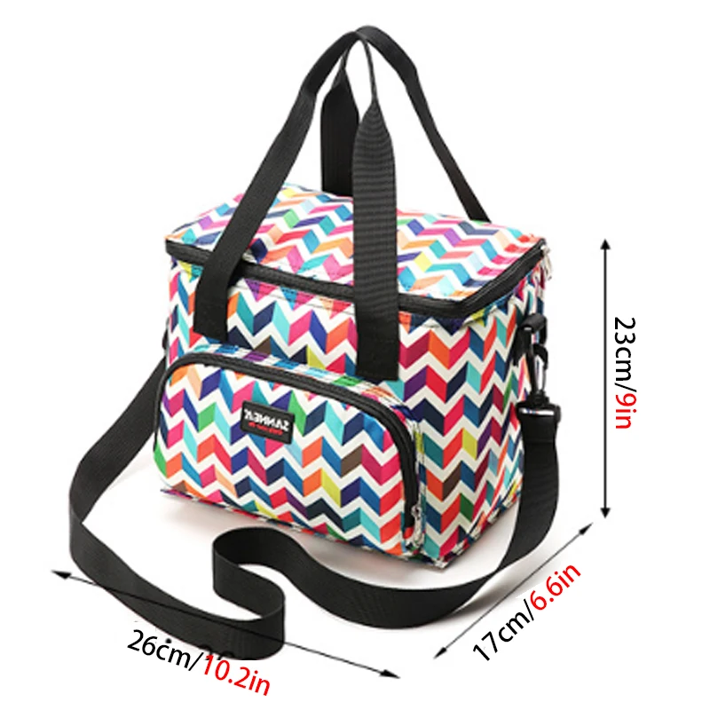 Printed Portable Lunch Bag Picnic Food Preservation Bag Oxford Cloth Insulation Bag Double-layer Portable Lunch Bag
Printed Portable Lunch Bag Picnic Food Preservation Bag Oxford Cloth Insulation Bag Double-layer Portable Lunch Bag