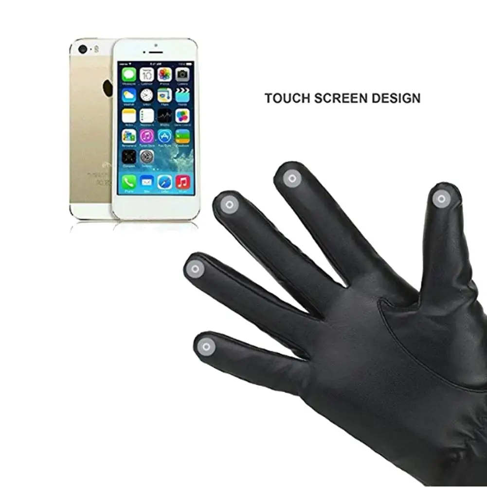 1Pair Faux Leather Motorcycle Full Finger Gloves for Men Touch Screen Windproof Fashion winter warm motorcycling gloves XmasGift
1Pair Faux Leather Motorcycle Full Finger Gloves for Men Touch Screen Windproof Fashion winter warm motorcycling gloves XmasGift