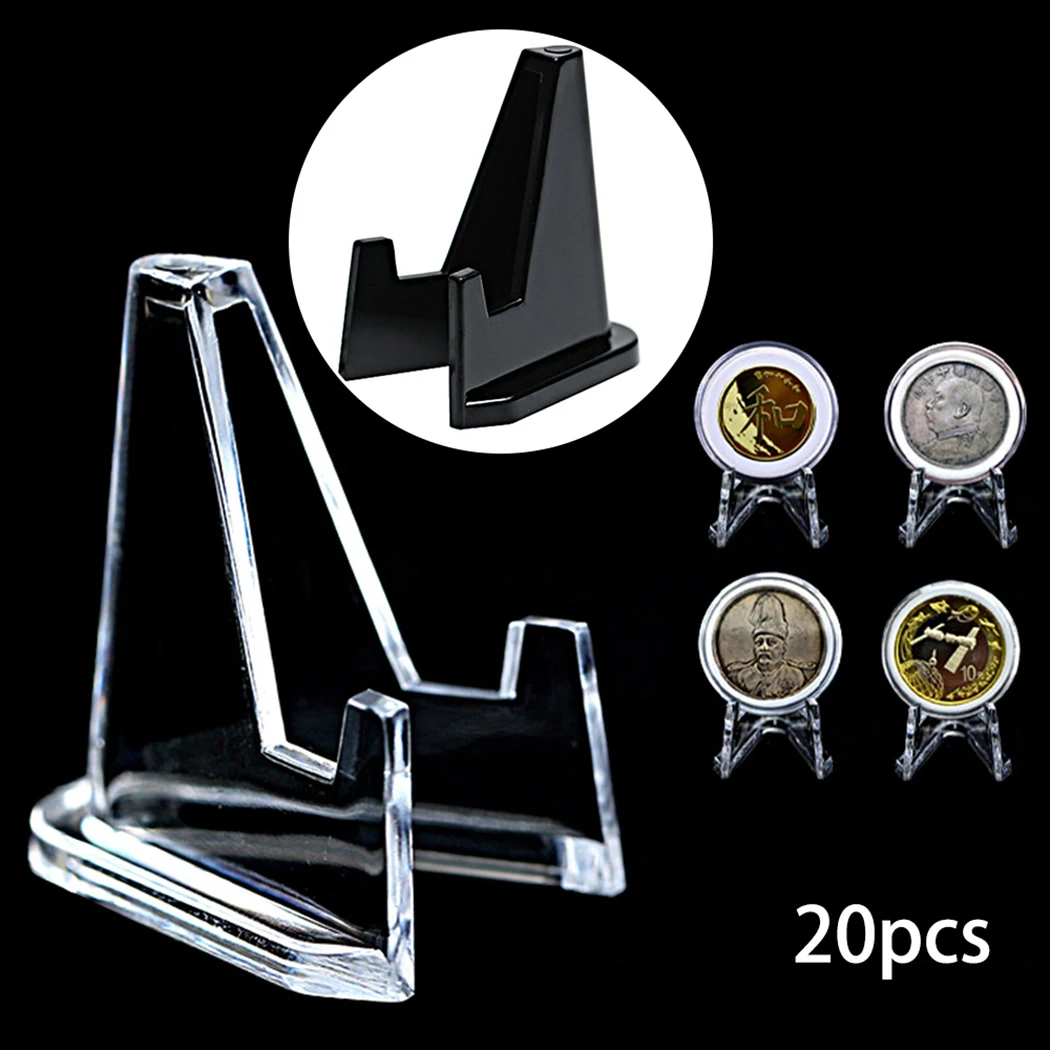 20Pcs Plastic Coin Display Stand Clear Round Square Case Capsules Holder Easel Acrylic Mini Coins Capsule Medal Holder
20Pcs Plastic Coin Display Stand Clear Round Square Case Capsules Holder Easel Acrylic Mini Coins Capsule Medal Holder