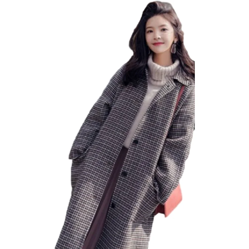 New Winter Coat Women Oversize Fashion Cashmere Wool Outerwear Female Long Thickening Warm Woolen Overcoat Womens Trench Coats
New Winter Coat Women Oversize Fashion Cashmere Wool Outerwear Female Long Thickening Warm Woolen Overcoat Womens Trench Coats