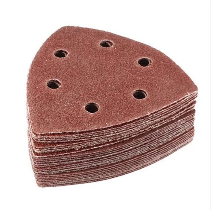 10pcs/lot Multi-Function Delta Sand Paper Pads 93mm Triangle Hook Loop Sanding Sheet 80 Grit Sanding Paper
10pcs/lot Multi-Function Delta Sand Paper Pads 93mm Triangle Hook Loop Sanding Sheet 80 Grit Sanding Paper