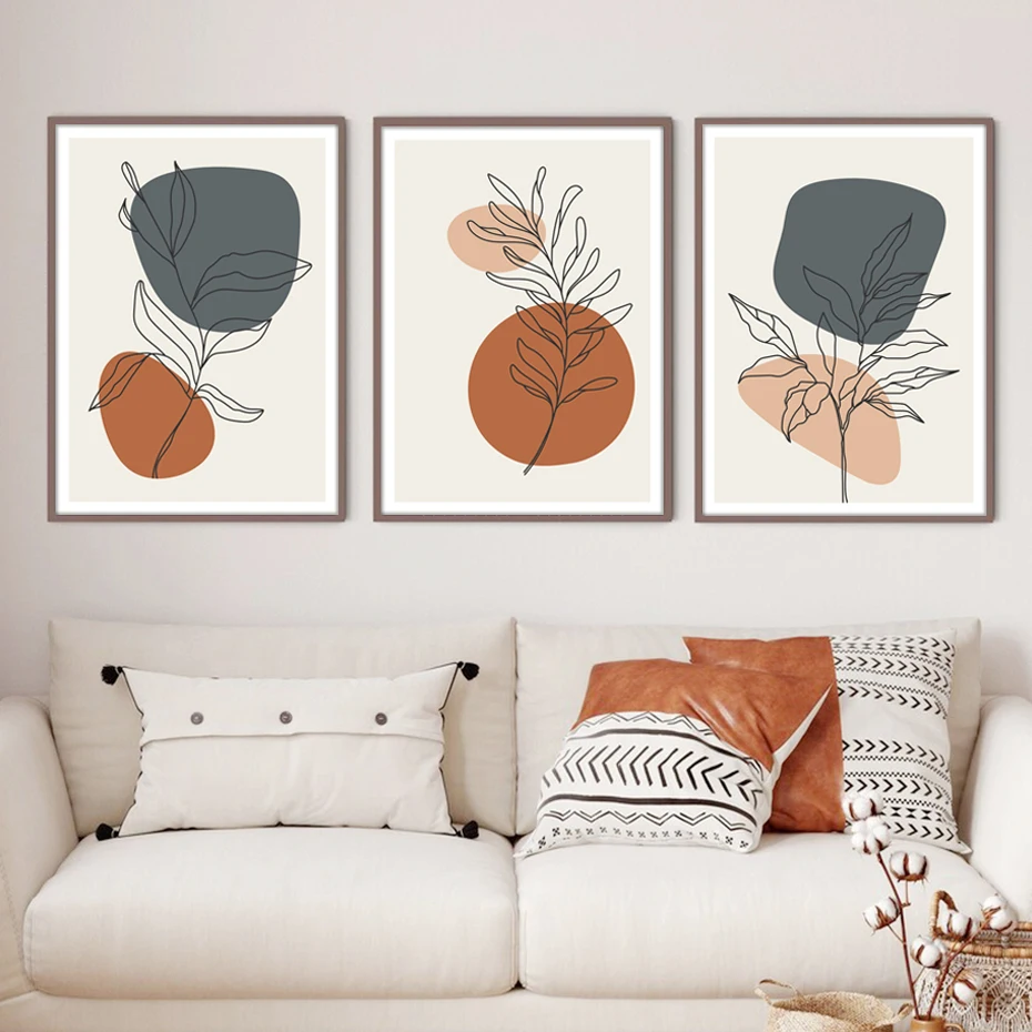 Abstract Geometric Leaves Boho Posters Canvas Painting Wall Art Print Pictures for Bedroom Living Room Interior Home Decoration 
Abstract Geometric Leaves Boho Posters Canvas Painting Wall Art Print Pictures for Bedroom Living Room Interior Home Decoration