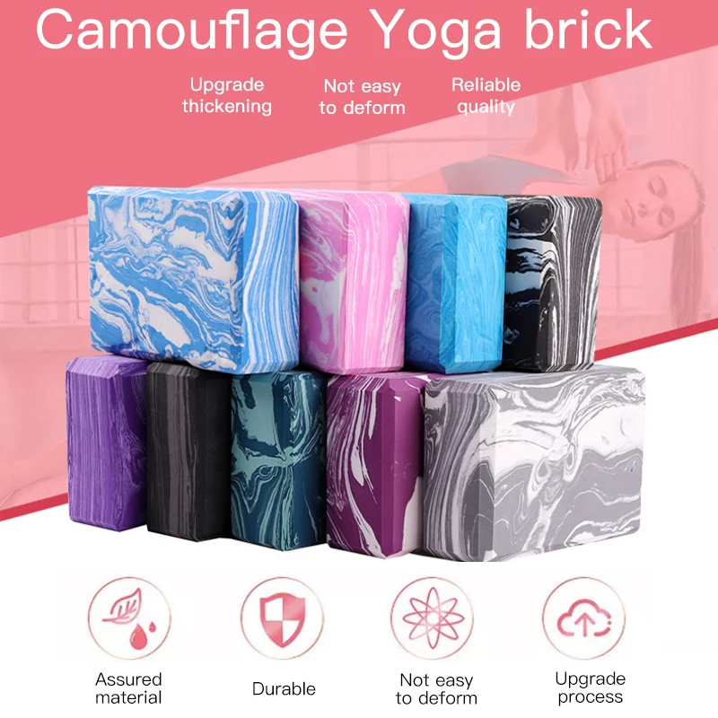 Camouflage Yoga Brick EVA High-density Dance Brick One Horse Auxiliary Brick Practice Yoga Brick New Manufacturer Spot
Camouflage Yoga Brick EVA High-density Dance Brick One Horse Auxiliary Brick Practice Yoga Brick New Manufacturer Spot