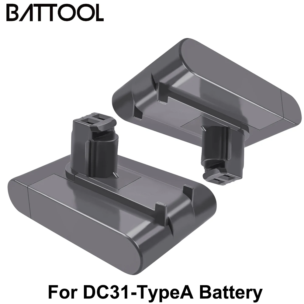 Battool 22.2V 4000mAh Battery Replace DC31A DC31Type-A Battery For Dyson DC31 DC31A DC35 DC44 DC45 Handheld Power ToolS Battery
Battool 22.2V 4000mAh Battery Replace DC31A DC31Type-A Battery For Dyson DC31 DC31A DC35 DC44 DC45 Handheld Power ToolS Battery