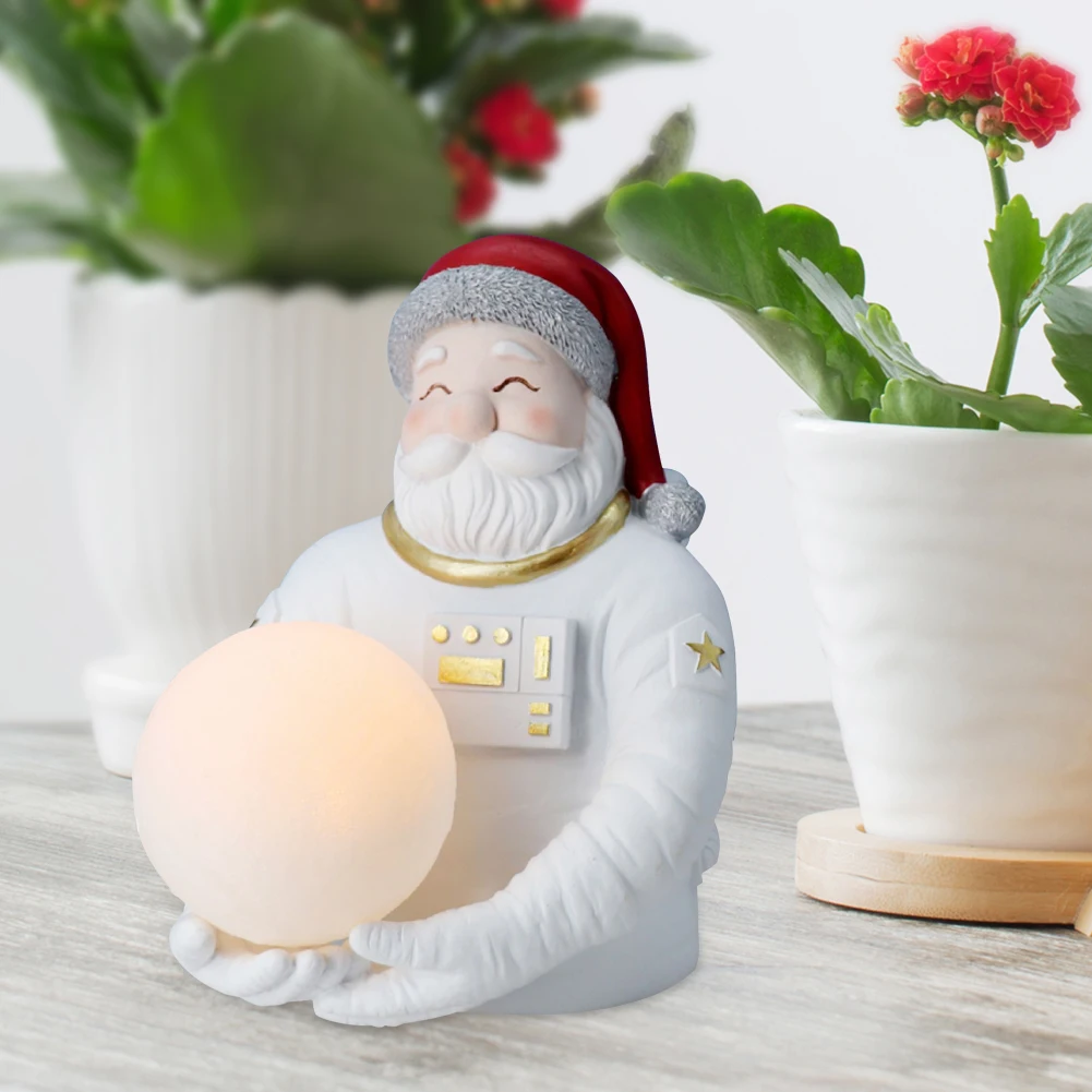 Creative Resin Crafts Christmas Astronaut Desk Lamp Home Bedroom Nightlight Decorations Childrens Day Gifts Ornaments Art Decor
Creative Resin Crafts Christmas Astronaut Desk Lamp Home Bedroom Nightlight Decorations Childrens Day Gifts Ornaments Art Decor