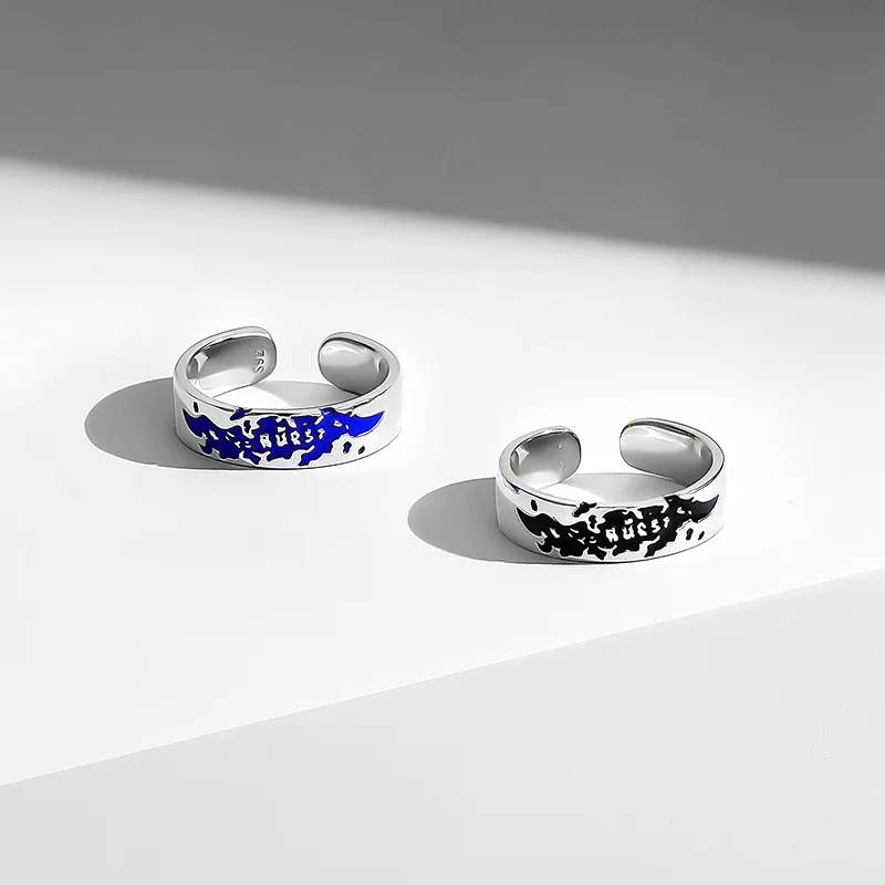 New men and women neutral silver personality lava trendy opening ring fashion street style jewelry gift JZ0065
New men and women neutral silver personality lava trendy opening ring fashion street style jewelry gift JZ0065