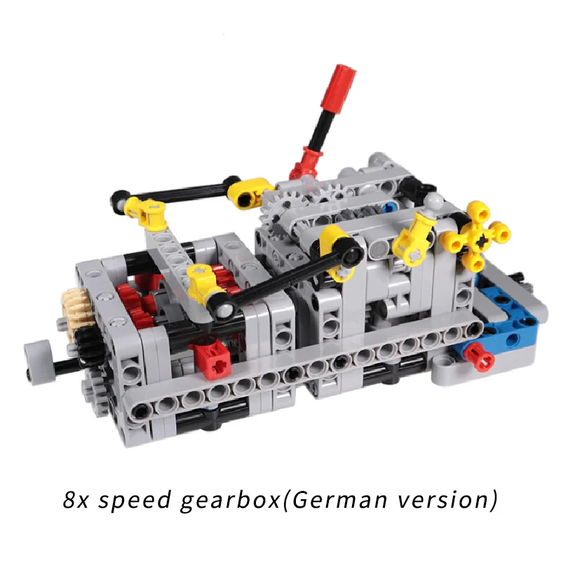 MOC Creator Electric DIY Technical Parts Assembled Building Blocks Motor Gearbox Reverse gear Mechanical Group Model Engine Toy
MOC Creator Electric DIY Technical Parts Assembled Building Blocks Motor Gearbox Reverse gear Mechanical Group Model Engine Toy