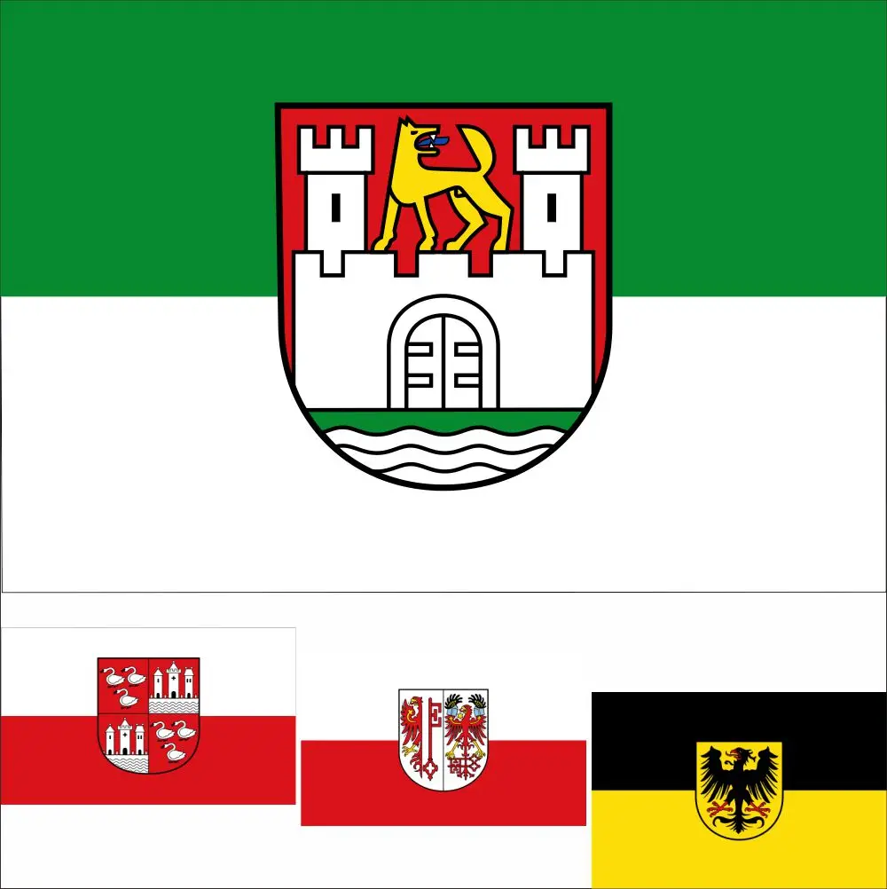Germany 119 City And Wolfsburg Flag 3X5FT 90X150CM 100D Polyester Hissflagge Der Hansestadt Salzwedel Banner
Germany 119 City And Wolfsburg Flag 3X5FT 90X150CM 100D Polyester Hissflagge Der Hansestadt Salzwedel Banner