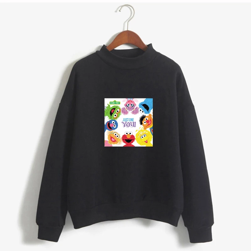 Women's Harajuku Hoodie Kawaii Sesame Street Cartoon Print Fleece Turtleneck Casual Kroean Fashion y2k Sweatshirt Woman Clothes
Women's Harajuku Hoodie Kawaii Sesame Street Cartoon Print Fleece Turtleneck Casual Kroean Fashion y2k Sweatshirt Woman Clothes