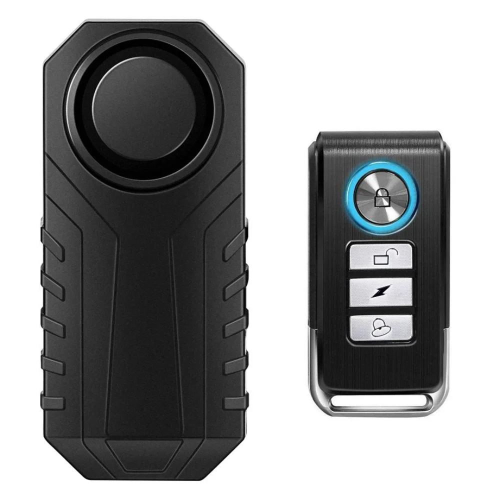 Remote Control Bike Alarm Waterproof Motorcycle Electric Bicycle Security 113dB Anti Lost Remind Vibration Warning Alarm Sensor
Remote Control Bike Alarm Waterproof Motorcycle Electric Bicycle Security 113dB Anti Lost Remind Vibration Warning Alarm Sensor