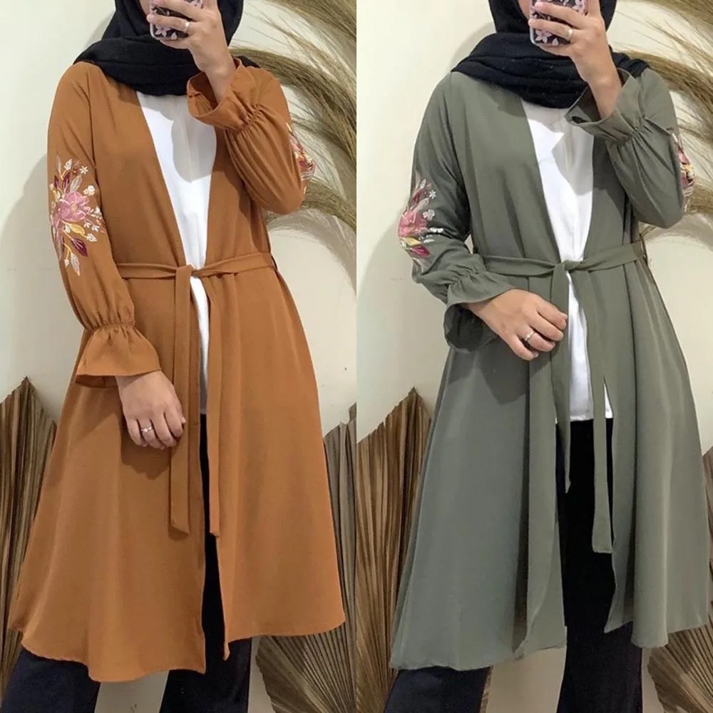 Women Casual Long Tops Embroidery Fake Two Piece Muslim Islamic Clothing Long Sleeve Shirt Ramadan Eid Arab Dubai Caftan Top New
Women Casual Long Tops Embroidery Fake Two Piece Muslim Islamic Clothing Long Sleeve Shirt Ramadan Eid Arab Dubai Caftan Top New