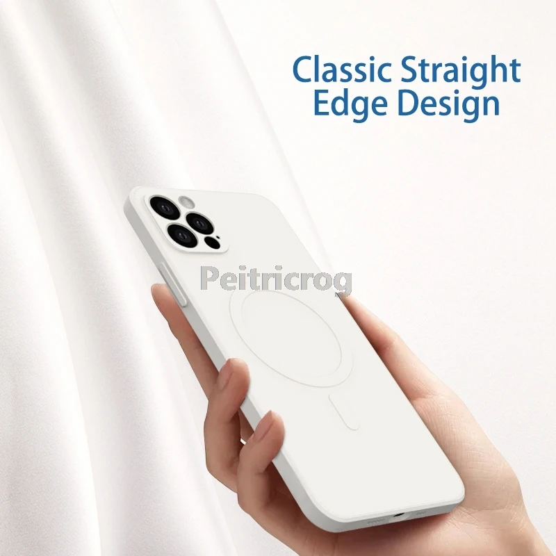 Liquid Silicone Magnetic Case For iPhone 12 11 Pro Max XS XR X 8 Plus 12Mini Wireless Charger Magsafing Magnet Protect Cover
Liquid Silicone Magnetic Case For iPhone 12 11 Pro Max XS XR X 8 Plus 12Mini Wireless Charger Magsafing Magnet Protect Cover
