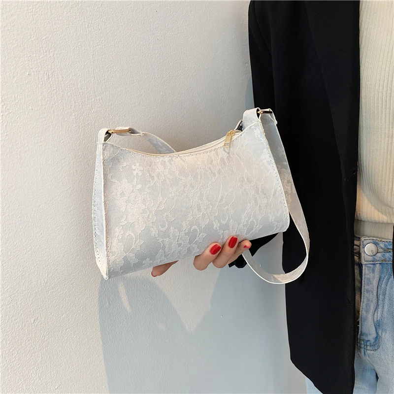 Women's Small Cheap Bag Luxury Designer Ladies Handbags Clutch Purse Fashion Simple Female Lace Single Shoulder Underarm Bags
Women's Small Cheap Bag Luxury Designer Ladies Handbags Clutch Purse Fashion Simple Female Lace Single Shoulder Underarm Bags