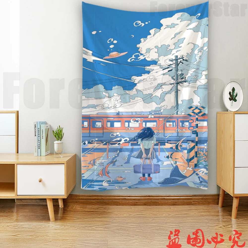 Cartoon anime Tapestry kawaii room decor Tapestry Wall Hanging Home Decor Psychedelic Tapiz Witchcraft Tapestry 
Cartoon anime Tapestry kawaii room decor Tapestry Wall Hanging Home Decor Psychedelic Tapiz Witchcraft Tapestry
