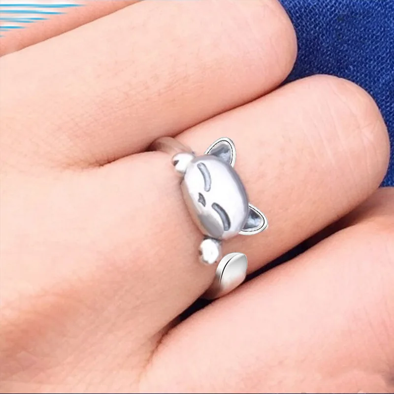 Hot New Fashion Animal Ring Zinc Alloy Vintage Punk Wedding Ring Boho Chic Retro Cat Rings for Women Party Rings Gifts
Hot New Fashion Animal Ring Zinc Alloy Vintage Punk Wedding Ring Boho Chic Retro Cat Rings for Women Party Rings Gifts