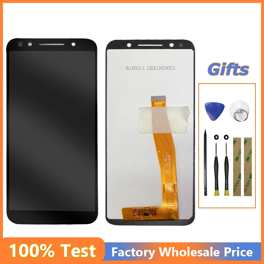 100% Tested LCD Display Touch Screen Digitizer For Alcatel 3x 2019 5048 5048Y 5048A 5048I LCD Pantalla Spare Parts+Tools
100% Tested LCD Display Touch Screen Digitizer For Alcatel 3x 2019 5048 5048Y 5048A 5048I LCD Pantalla Spare Parts+Tools