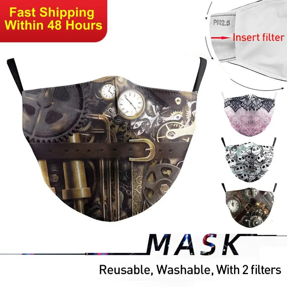 Zawaland Printing Mask Reusable Protective PM 2.5 Filter Mouth Mask Windproof Mouth-muffle Steampunk Skull Face Mouth Cover
Zawaland Printing Mask Reusable Protective PM 2.5 Filter Mouth Mask Windproof Mouth-muffle Steampunk Skull Face Mouth Cover