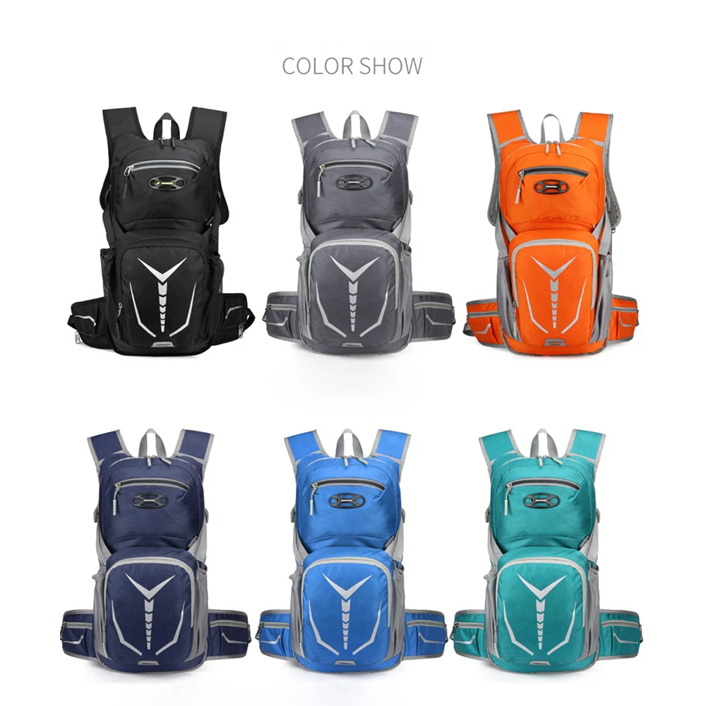 18L Cycling Backpack Water Bag Cycling Breathable Outdoor Bicycle Backpack Mountain Backpack Hiking Mountain Bike Equipment 
18L Cycling Backpack Water Bag Cycling Breathable Outdoor Bicycle Backpack Mountain Backpack Hiking Mountain Bike Equipment