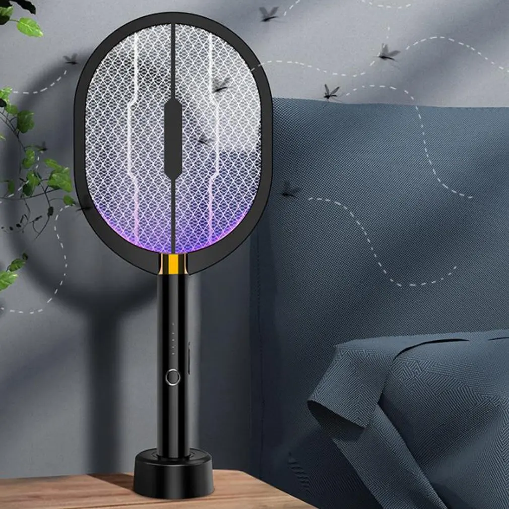 Rechargeable Mosquito Killing Racket Three In One LED Mosquito Swatter Two Mosquito Control Modes Double Switch
Rechargeable Mosquito Killing Racket Three In One LED Mosquito Swatter Two Mosquito Control Modes Double Switch
