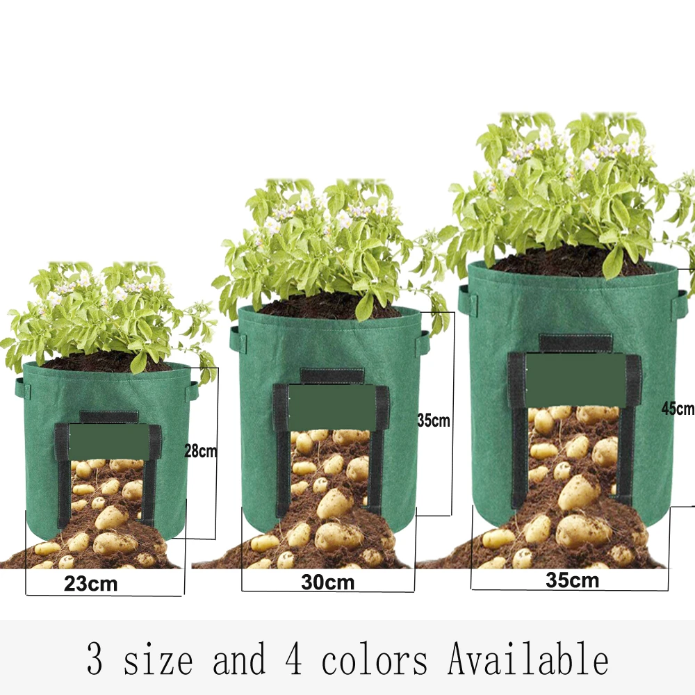 Plant Growth Bag Home Garden Potato Greenhouse Vegetable Planting Bag Moisturizing Jardin Vertical Garden Grow Bag Seedling Pot
Plant Growth Bag Home Garden Potato Greenhouse Vegetable Planting Bag Moisturizing Jardin Vertical Garden Grow Bag Seedling Pot