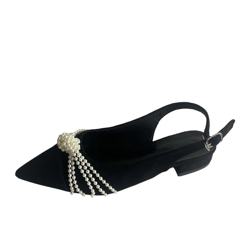 Shoes Woman Flats Pearl Decorateion Casual Female Sneakers Pointed Toe Shallow Mouth Low Heels Dress Beading Comfortable On Heel
Shoes Woman Flats Pearl Decorateion Casual Female Sneakers Pointed Toe Shallow Mouth Low Heels Dress Beading Comfortable On Heel