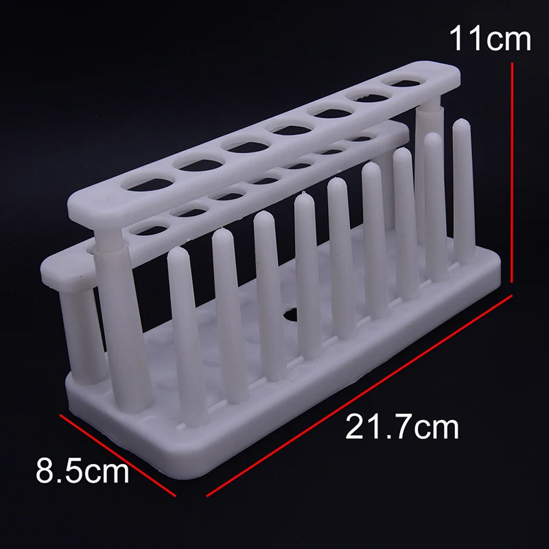 Plastic Test Tube Rack 15 Holes And 9 Pins Holder Support Burette Stand Lab Test Tube Stand Shelf School Supplies
Plastic Test Tube Rack 15 Holes And 9 Pins Holder Support Burette Stand Lab Test Tube Stand Shelf School Supplies