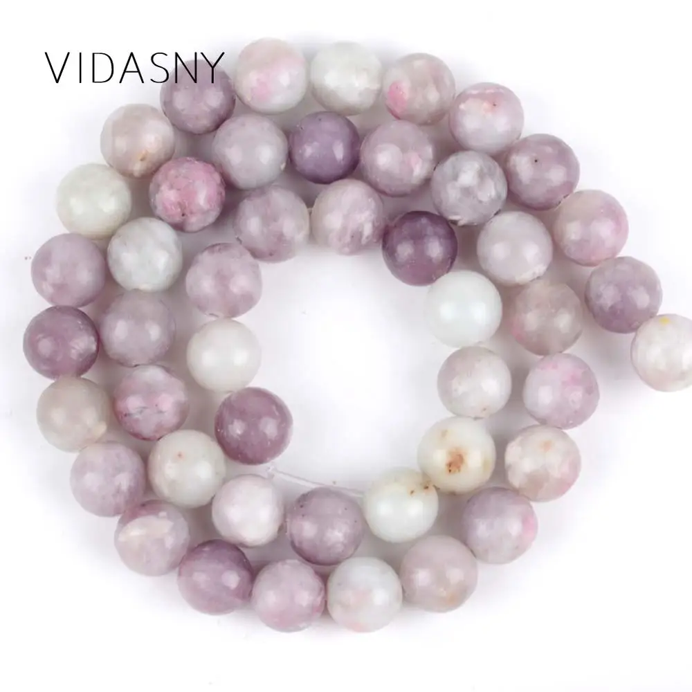 Natural Stone Lilac Jaspers Beads Round Loose Beads For Jewelry Making Diy Bracelet Accessories 4/6/8/10/12mm 15'' Wholesale
Natural Stone Lilac Jaspers Beads Round Loose Beads For Jewelry Making Diy Bracelet Accessories 4/6/8/10/12mm 15'' Wholesale