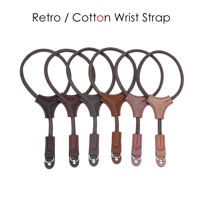 Retro Cotton Hand-made Camera Wrist Hand Strap Adjustable Length Triangle Straps for Mirriorless Camera Leica Fuji Pentax Canon
Retro Cotton Hand-made Camera Wrist Hand Strap Adjustable Length Triangle Straps for Mirriorless Camera Leica Fuji Pentax Canon