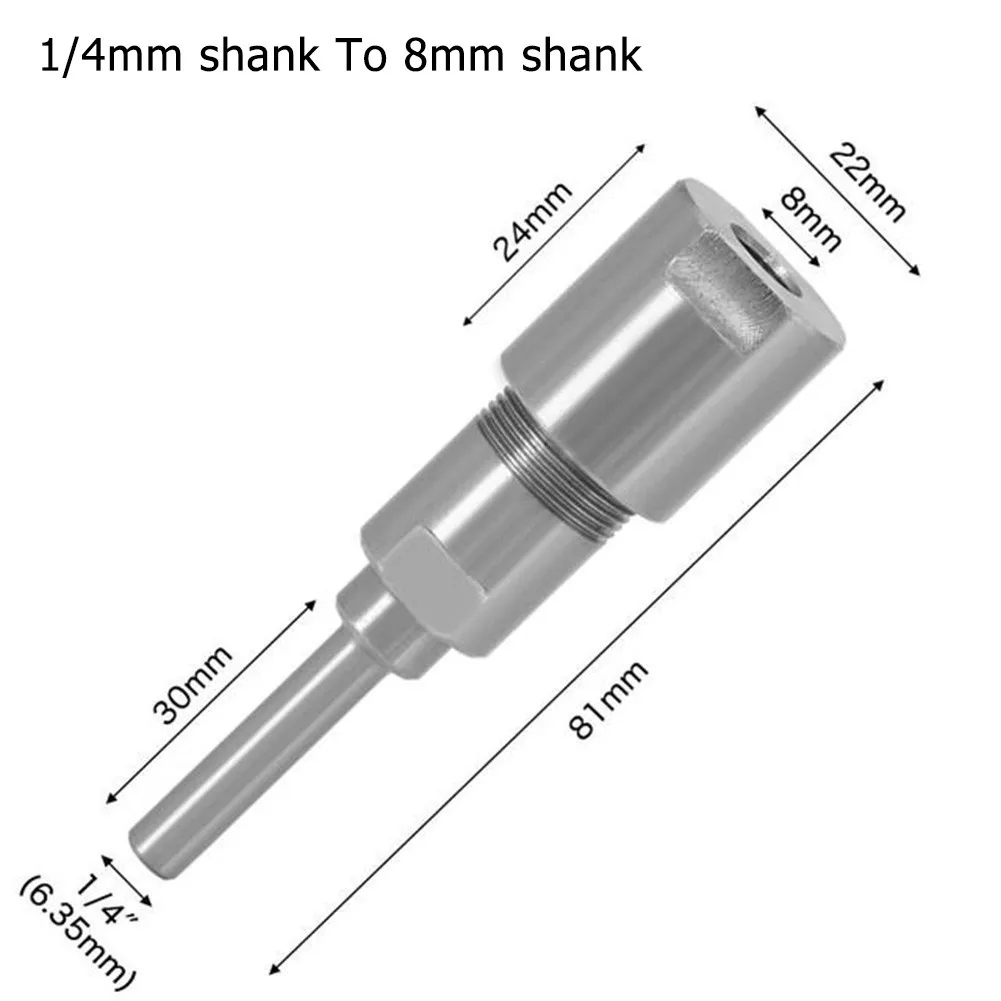 1 Pc 1/4" 8mm 12mm 1/2" Shank 6mm Shank Router Bit Extension Rod Collet Engraving Machine Extension Milling Cutter For Wood
1 Pc 1/4" 8mm 12mm 1/2" Shank 6mm Shank Router Bit Extension Rod Collet Engraving Machine Extension Milling Cutter For Wood