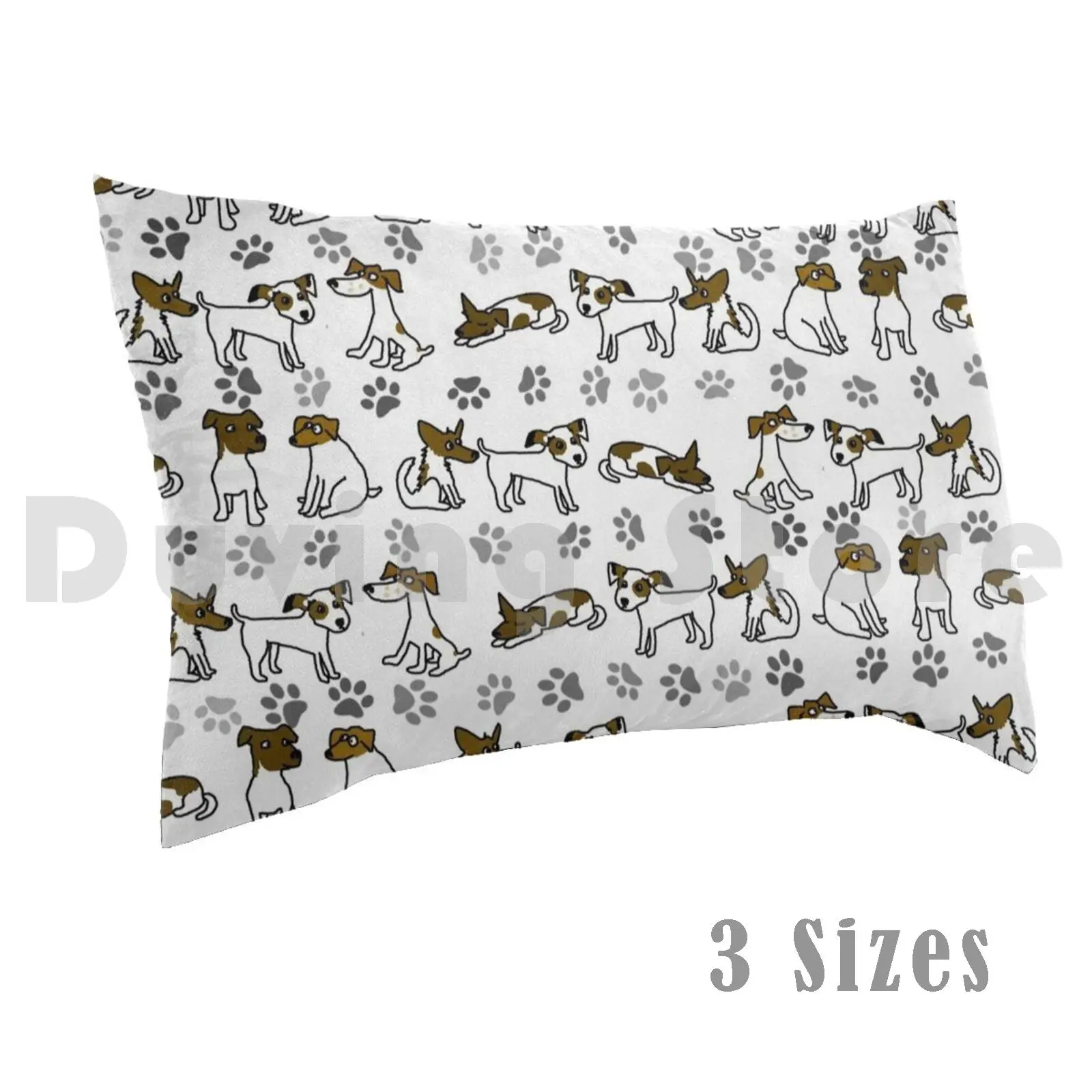Funny Jack Russell Terrier Cartoon Pattern Pillow Case 20x30 inch Jack Russell Dog Pup Cartoon Pattern Paw Funny
Funny Jack Russell Terrier Cartoon Pattern Pillow Case 20x30 inch Jack Russell Dog Pup Cartoon Pattern Paw Funny
