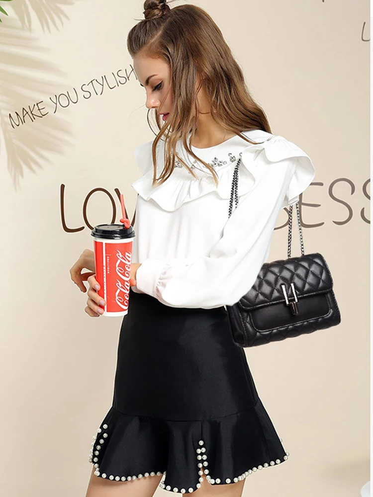 2021 New Women's Bag Designer Fashion Retro One Shoulder Crossbody Bag Trendy Simple Large and Small Sizes Diamond Pattern Bag
2021 New Women's Bag Designer Fashion Retro One Shoulder Crossbody Bag Trendy Simple Large and Small Sizes Diamond Pattern Bag