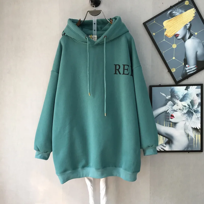 Осень 2022, Новое поступление, толстый бархатный свитшот в Корейском стиле, Свободный свитшот с длинными рукавами и надписью, с капюшоном, бес... 
Осень 2022, Новое поступление, толстый бархатный свитшот в Корейском стиле, Свободный свитшот с длинными рукавами и надписью, с капюшоном, бес...