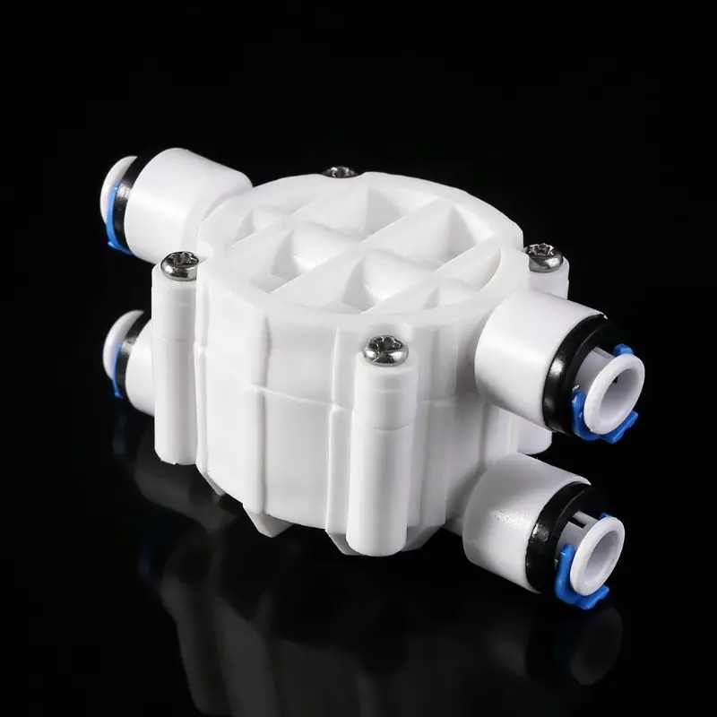 X7AB 4 Way RO Auto Shut-Off Valve Switch 1/4" Water Purifier Reverse Osmosis System
X7AB 4 Way RO Auto Shut-Off Valve Switch 1/4" Water Purifier Reverse Osmosis System