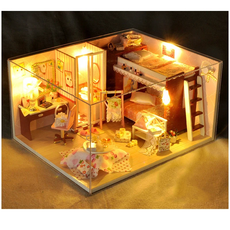 Miniature DIY Doll House Princess Room Sends Girlfriends And Brothers Birthdays And Christmas Toys Gifts
Miniature DIY Doll House Princess Room Sends Girlfriends And Brothers Birthdays And Christmas Toys Gifts