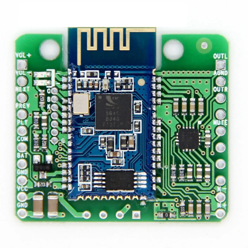 CSR8645 APT-X Lossless Music Hifi 4.0 Receiver Board Amplifier Module for Audio Car Amplifier Speaker
CSR8645 APT-X Lossless Music Hifi 4.0 Receiver Board Amplifier Module for Audio Car Amplifier Speaker