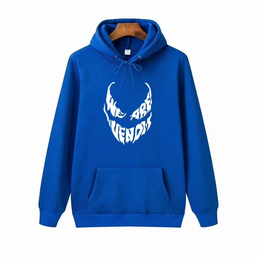 Высококачественный новый модный бренд We Are Venom толстовка с капюшоном для женщин/мужчин худи с принтом толстовки свитшоты Осень Зима хип-хоп ...
Высококачественный новый модный бренд We Are Venom толстовка с капюшоном для женщин/мужчин худи с принтом толстовки свитшоты Осень Зима хип-хоп ...