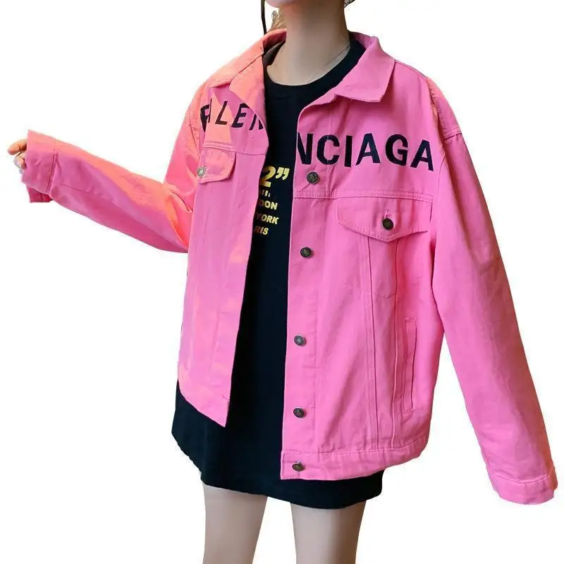 2021 Denim Coat Women's Spring Autumn New Short Loose Student Show Thin Versatile Harajuku Style Top
2021 Denim Coat Women's Spring Autumn New Short Loose Student Show Thin Versatile Harajuku Style Top