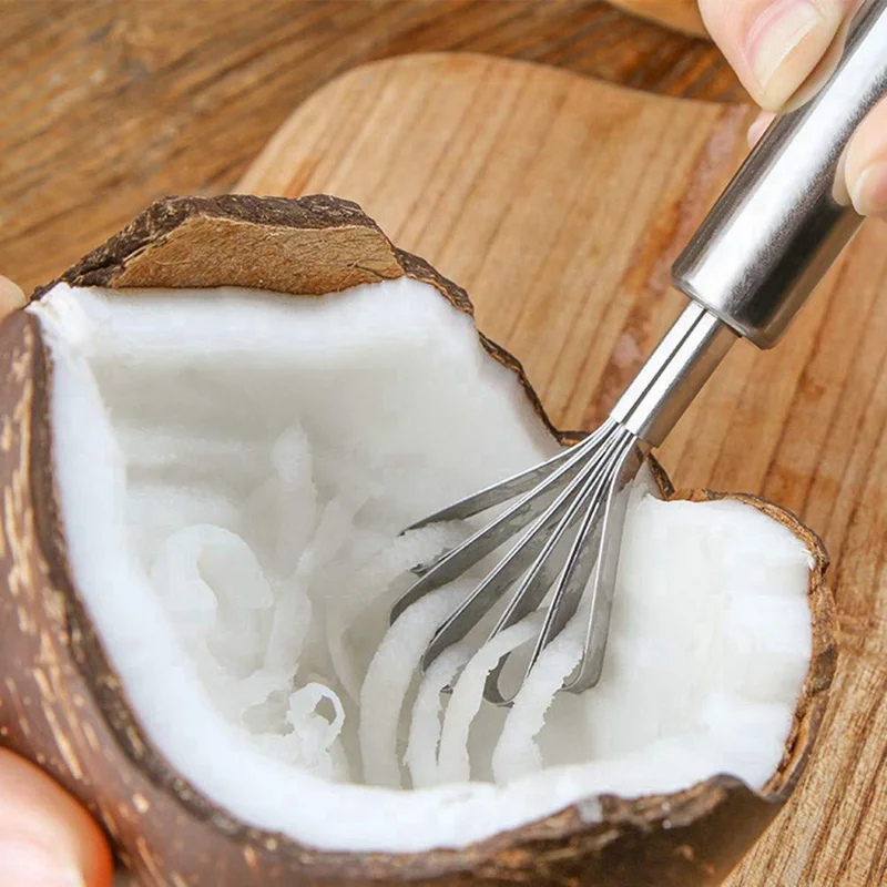 Coconut Fruit Scale Planer Stainless Steel Coconut Planer Fruit Peelers Grater Fish Scale Planer Scale Peeler Kitchen Fruit Tool
Coconut Fruit Scale Planer Stainless Steel Coconut Planer Fruit Peelers Grater Fish Scale Planer Scale Peeler Kitchen Fruit Tool