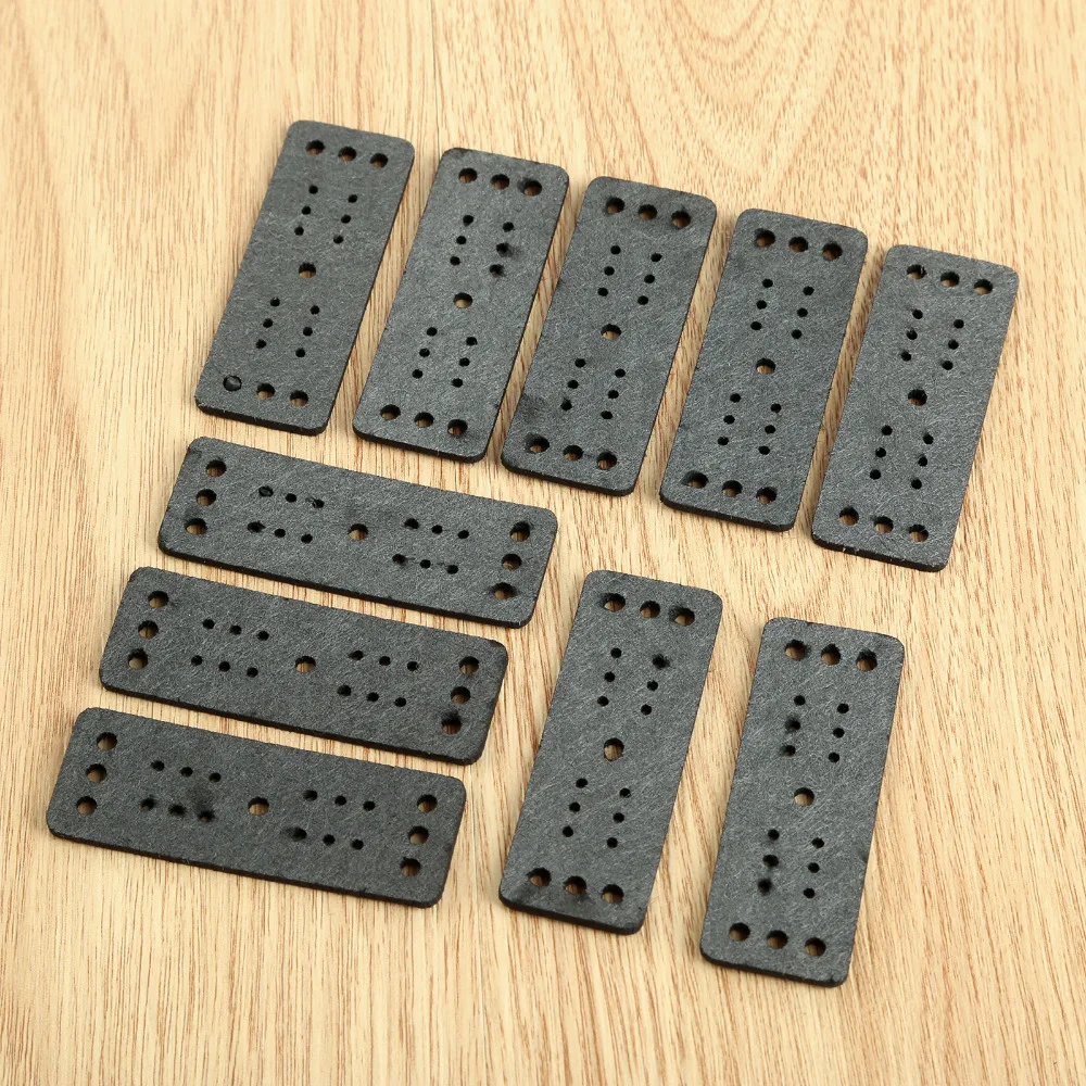 65mmX24mm Hunting Microfiber Leather Slingshots Pouches Multi Holes Outdoor Shooting Bow Sling Shots Catapults Replacement 10Pcs
65mmX24mm Hunting Microfiber Leather Slingshots Pouches Multi Holes Outdoor Shooting Bow Sling Shots Catapults Replacement 10Pcs