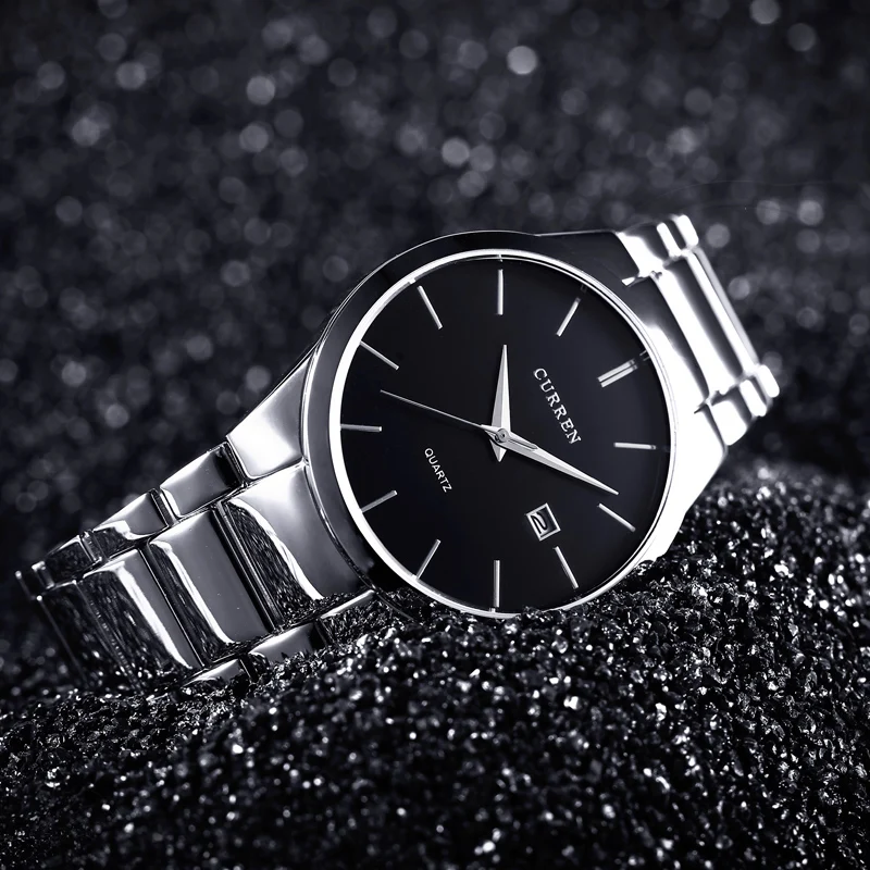 relogio masculino CURREN Luxury Brand Analog sports Wristwatch Display Date Men's Quartz Watch Business Men 8106 |