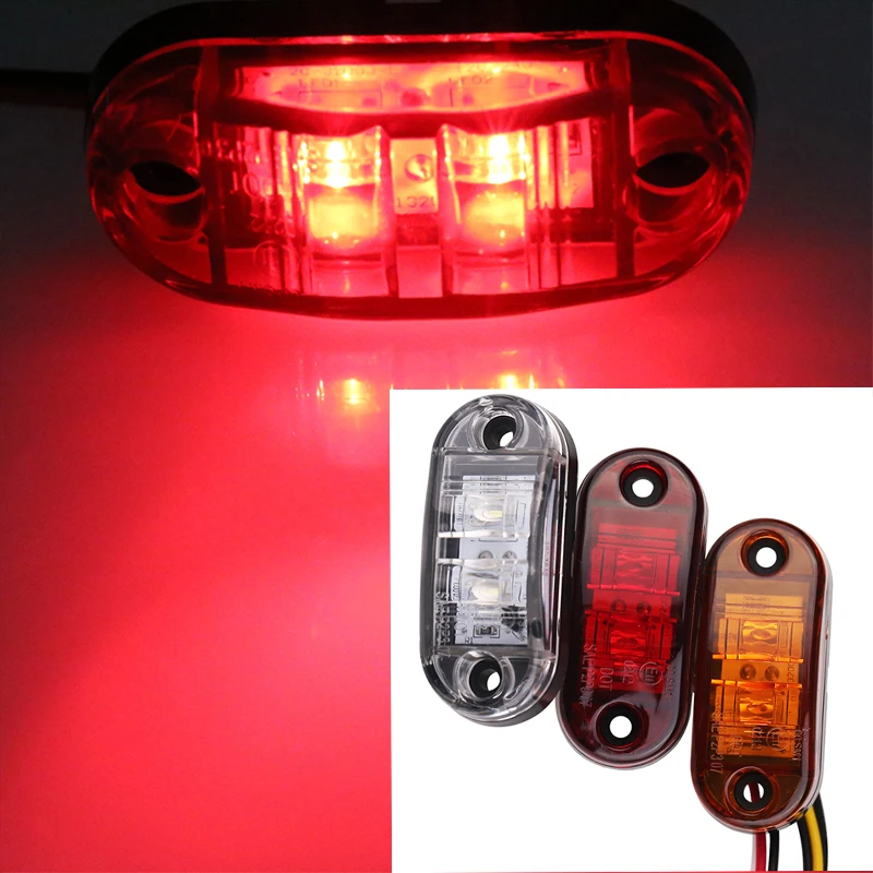 10 PCS LED Trailer Truck Width Lamp Clearance Side Marker Light 12V 24V Submersible Clearance Lamp Turck Side Light Car Styling
10 PCS LED Trailer Truck Width Lamp Clearance Side Marker Light 12V 24V Submersible Clearance Lamp Turck Side Light Car Styling