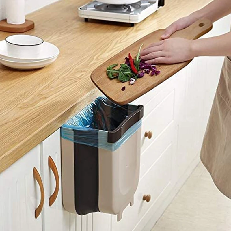 Set of 2,Hanging Kitchen Trash Can,2.4 Gallon and 1.7 Gallon,Wall Mounted Foldable Waste Bin for Cabinet/Car
Set of 2,Hanging Kitchen Trash Can,2.4 Gallon and 1.7 Gallon,Wall Mounted Foldable Waste Bin for Cabinet/Car