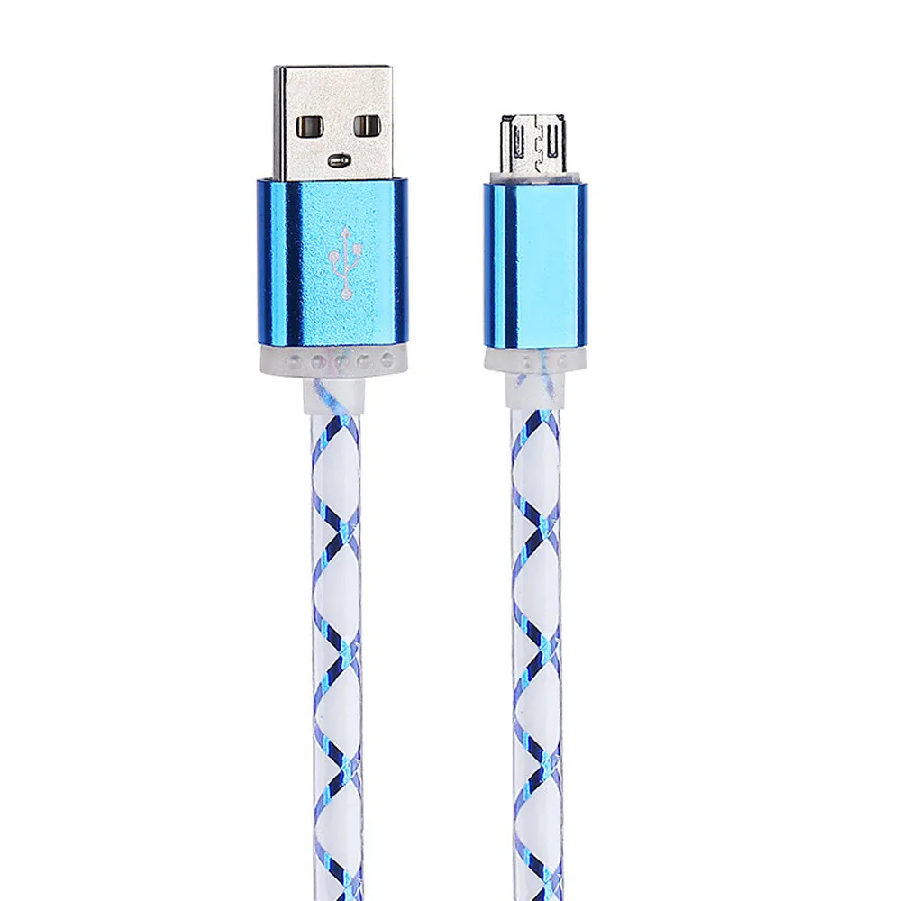 Ouhaobin LED Light Micro USB зарядное устройство кабель для передачи данных Samsung galaxy s7 Edge
