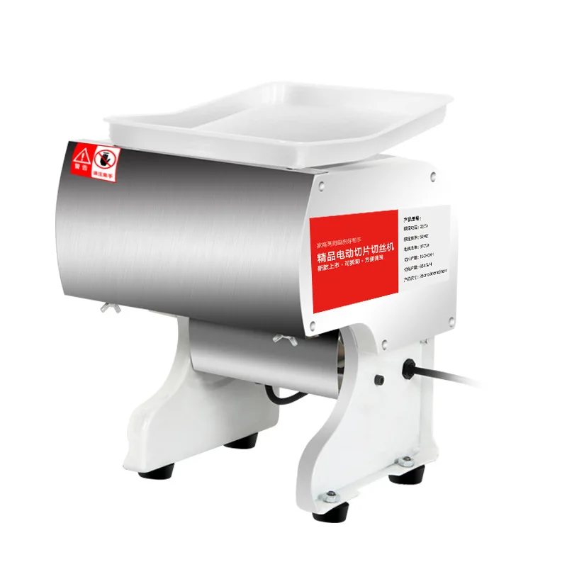 Commercial Stainless Steel Cutting Machine Electric Meat Cutter Multi-function Automatic Cut Pork Meat Grinder Household 550w
Commercial Stainless Steel Cutting Machine Electric Meat Cutter Multi-function Automatic Cut Pork Meat Grinder Household 550w