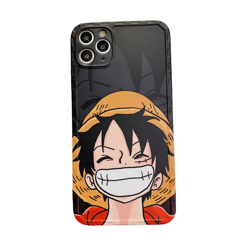 Japanese Cartoon One Piece Luffy Phone Case For iphone 12 Pro Max Mini 11 Pro Xs Max 8 7 Plus 2021 Frame Soft Anti-drop Cover 
Japanese Cartoon One Piece Luffy Phone Case For iphone 12 Pro Max Mini 11 Pro Xs Max 8 7 Plus 2021 Frame Soft Anti-drop Cover